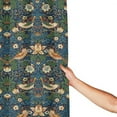 thumbnail image 3 of Victorian William Morris Original Design Vintage Shower Curtain Furniture Bathroom Fabric Decorations Washable Shower Curtain with Hooks, 3 of 8