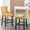 Gold, variant on Solid Wood Construction & Button Tufted Design / Durable Seating for Home Use