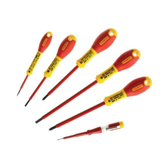 STANLEY - FatMax® VDE Insulated Screwdriver Set, 6 Piece