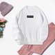 thumbnail image 1 of Jersey estampado con cuello redondo para mujer, ropa suave, Tops, sudadera informal para senderismo, desplazamientos, fiesta en la calle, uso diario , SG Yinane Jersey de mujer, 1 of 8