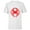 White, variant on Marvel Spider-Man: Across the Spider-Verse Miles Symbol - Short Sleeve T-Shirt for Kids - Customized-White