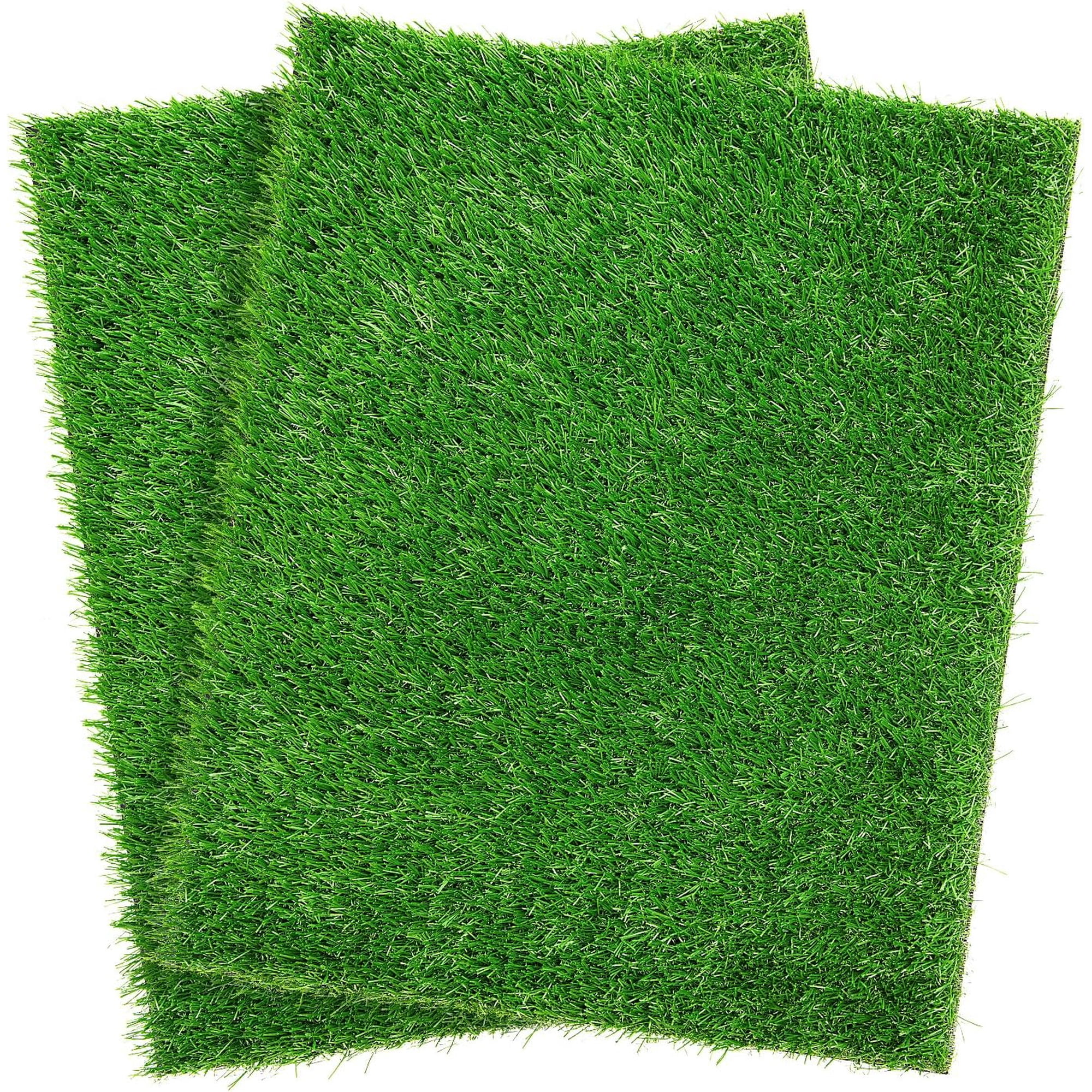 2 Pack Artificial Dog Grass Pee Pad 23"x23", Indoor Puppy Potty Training