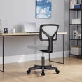thumbnail image 2 of Atilioo Kids Desk Chair, Ergonomic Low-Back Mesh Computer Table Chair with Lumbar Support, Armless Swivel Rolling Chair for Home Bedroom Study, Ideal for Students and Teens, Gray, 2 of 8