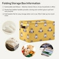 thumbnail image 6 of FREEAMG Storage Basket Cute Hamsters Storage Bin with Handle , Large Storage Cube Collapsible for Shelves Closet Bedroom Living Room 1PC, 6 of 7