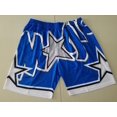 thumbnail image 1 of Magic Retro Embroidered Zipper Pocket Shorts Basketball Shorts Embroidered Shorts, 1 of 2