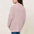 thumbnail image 6 of Grblisyd Girls Cardigan Sweaters with Pockets Open Front Fuzzy Sweater Coats Winter Warm Sherpa Jacket for Kids 5-13 Years, 6 of 6