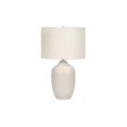 thumbnail image 4 of Monarch Specialties Lighting, 25"h, Table Lamp, Cream Ceramic, Ivory / Cream Shade, Transitional, 4 of 6