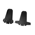 thumbnail image 4 of 2 guardabarros plegables para bicicleta, cobertura total, reemplazan los guardabarros delanteros y traseros impermeables. Negro, 4 of 9