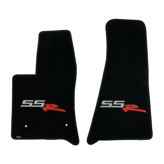 Lloyd Mats Custom Fit Floor Mats for Chevy SSR 2003-2004 LogoMat 2Pc Set Black