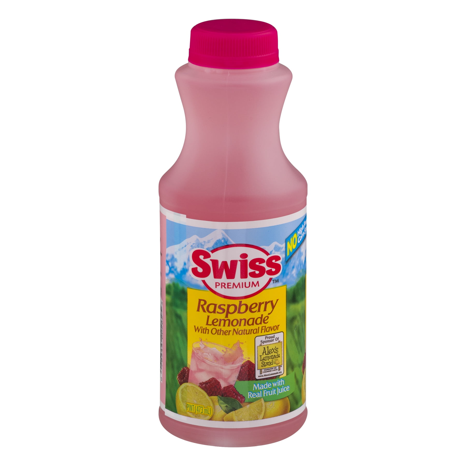 Swiss Premium Raspberry Lemonade, 1 Pint