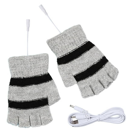 

Winter Electric Heating Warm Gloves USB Gloves Plush Mobile Power Computer Electric Heating Gloves Produce Gloves