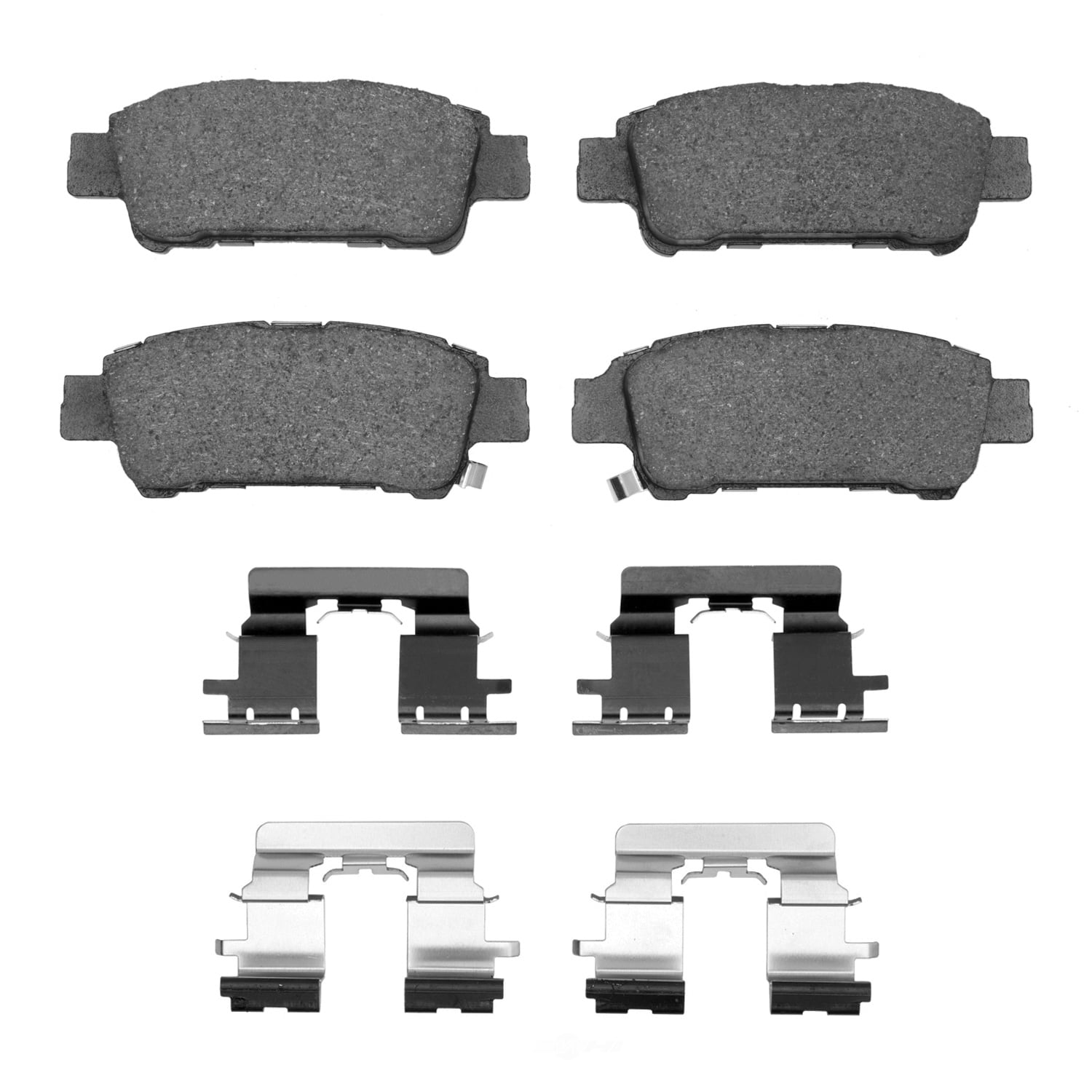 Dynamic Friction Company 1551-0995-01 DFC 5000 Advanced Brake Pads - Ceramic and Hardware Kit - OE