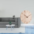 thumbnail image 2 of Servilletero de hierro,Soporte para servilletas con forma de pata,color negro,Reloj de pared redondo,Reloj de pared de madera maciza para la decoración del salón,Reloj de pared de madera para, 2 of 8