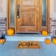 thumbnail image 5 of Felpudo de Halloween con diseño de calabaza, fantasma y bruja, para fiestas de otoño, interior y exterior, 40 x 66 cm, con estampado de dulces, fácil de limpiar, de goma duradera, para la, 5 of 7