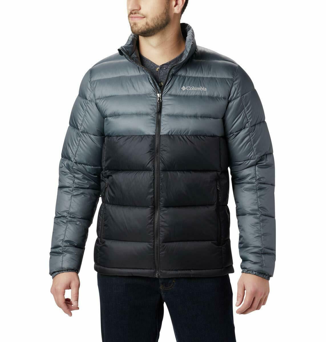 Columbia Men's Buck Butte Insulated Puffer Jacket Black/Graphite Size ...