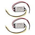 thumbnail image 2 of Convertidor De Voltaje De 24 V A 12 V, Reductor De Voltaje De CC A CC Seguro A Prueba De Agua IP68, 2 Piezas A Prueba De Altas Temperaturas Para Barcos Para Solar, 2 of 7