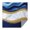 Blue Gold Wave, variant on Blue Gold Wave Marble Pattern Square Tablecloth,Waterproof Square Table Cover,Wipeable Spillproof Washable Table Cover for Home Kitchen Party Decor 42"X42"(107x107cm)