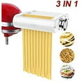 thumbnail image 5 of Weston Traditional Pasta Machine Stainless Steel Adjustable Thickness Noodle Maker, 5 of 5