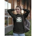 thumbnail image 2 of Vintage Car Sweatshirt Women -GoatDeals Designs, Female Small, 2 of 4