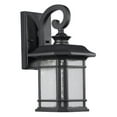 thumbnail image 2 of CHLOE Lighting FRANKLIN Transitional LED Textured Black Outdoor Wall Sconce 17" Height, 2 of 2