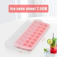 thumbnail image 2 of Silicone ice mold, silicone ice molds, 3-pack 24 ice cubes, 2 of 5