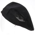 thumbnail image 2 of Chef Hat Cooker Cap Waiter Baker Head Wrap Restaurant Work Hat Black, 2 of 9