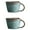 Blue, variant on 2-PCS Handcrafted Clay Water Cups, Couple Cups, Household Coffee, Hot Tea, Oatmeal, Milk Cups