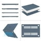thumbnail image 5 of Funda MOSISO compatible con MacBook Air de 13,6 pulgadas para 2025, 5 of 6