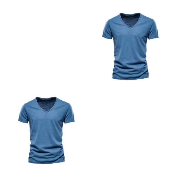 Traje tradicional Minnieouse Unisex africano Cómodo para hombres Azul vaquero XXL