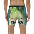 thumbnail image 4 of Xecao Adorable Kawaii Fennel Character Print Boxer Briefs for Men's Stretch Moisture-Wicking Underwear, Mid-Rise Classics breathable fabric, 4 of 7