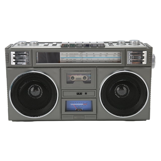 Altavoz Bluetooth inalámbrico estéreo de graves HiFi multifunción USB retro altavoz portátil Bluetooth con control remoto