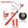 thumbnail image 3 of BiJun Vehicle Steering Wheel Lock, Car Anti-Theft Security Lock with Adjustable Length, Fit for Cars, Trucks, Vans, and SUVs (Red), 3 of 7