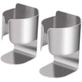 thumbnail image 1 of Soporte para cepillos de dientes de acero inoxidable, autoadhesivo, montado en la pared, soporte para cepillos de dientes para baño, pasta duradera para baño, cocina, sin perforación, 1 of 8