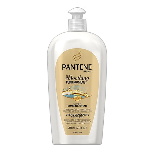Pantene Pro-V Smoothing Leave-In Combing Creme For Strong Hair, 6.7 Oz, 2  Pack - Walmart.com
