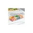 thumbnail image 4 of iDesign RPET Crisp Large Divided Bin, Set of 3, 4 of 5