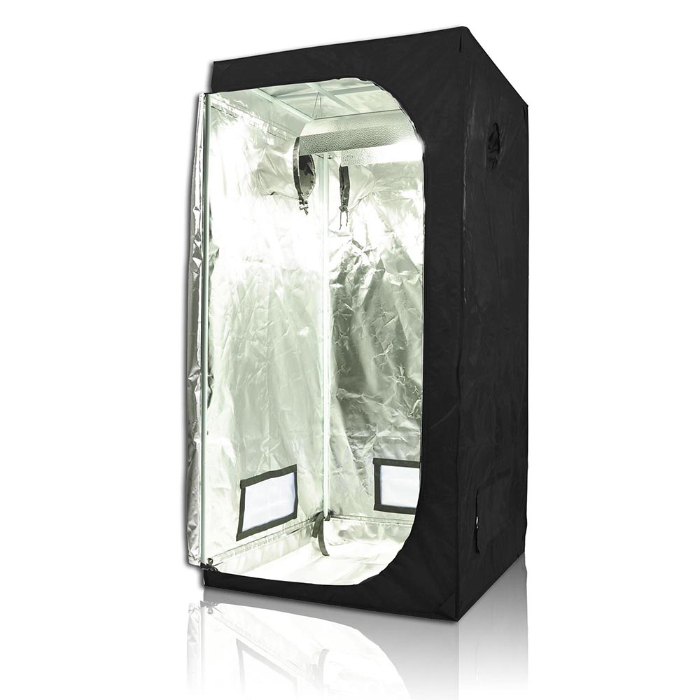 Lagarden 31x31x63 100 Reflective Diamond Mylar Hydroponics Indoor Grow Tent Planting Room Window Cabine - Walmartcom