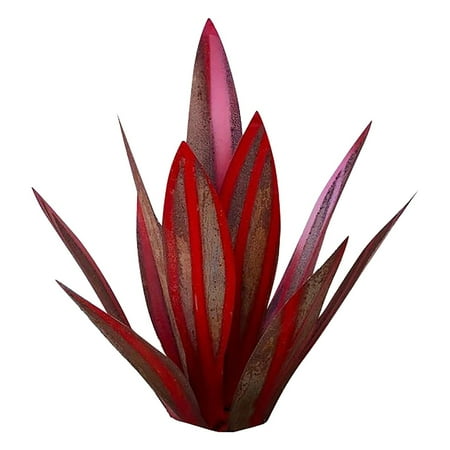 

Moocorvic Clearance Colorful Tequila Rustic Sculpture DIY Metal Agave Plant Outdoor Decor Garden Gecor for Outside Yard Decor Patio Decorations Outdoor Clearance