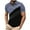 Mens Shirts Purple, variant on Golf Shirts for Men Short Sleeve Button Collared T-Shirts Mens Casual Color Block Pullover Slim Breathable Athletic Workout Tees Tops