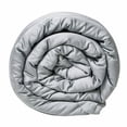 thumbnail image 3 of Grey Bamboo Weighted Breathable Throw Blanket, 3 of 5