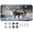 Multicolor 4, variant on ADECORIVY Winter Deer License Plate, Aluminum Decorative Novelty Vanity Tag with 4 Holes, Front Plate for Men Women Car Tag Accessories, 6 x 12 inch