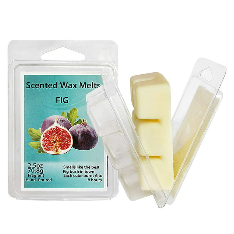 Deco Tranquil Retreat Wax Melts- 12 (2.5 oz) Assorted Scented Wax Warmer Cube Sets- Rose, Lavender, Jasmine, Pine, Sea Salt 