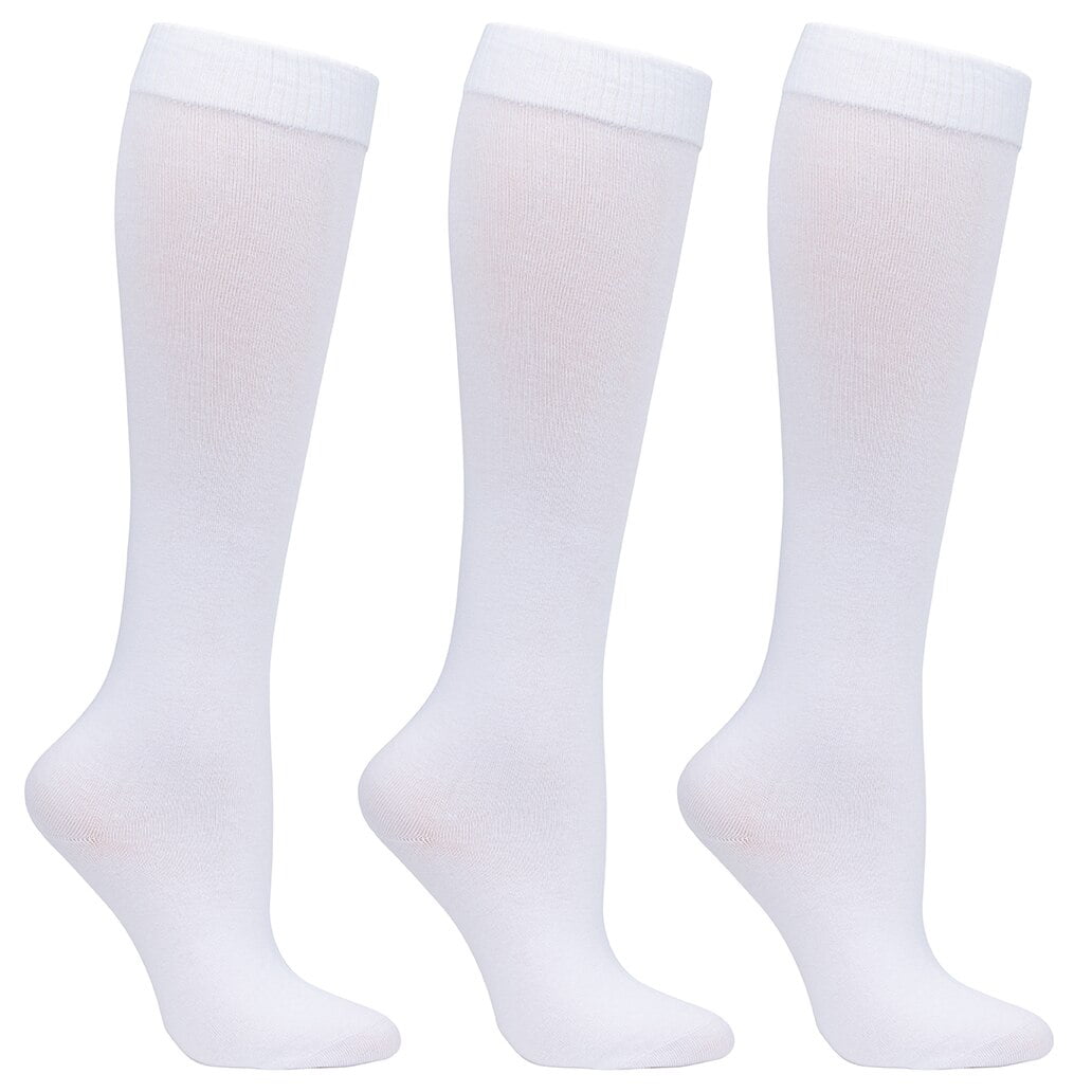 Womens Health & Comfort Knee High Diabetic Socks 3 Pack - Walmart.com