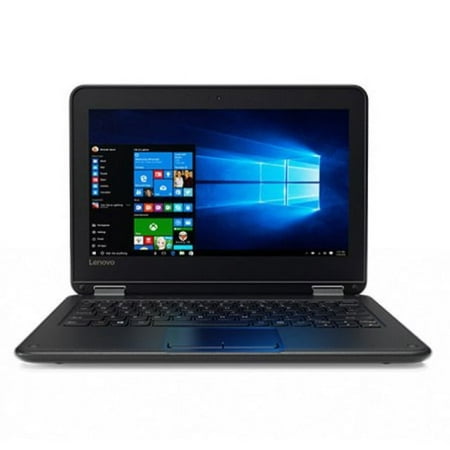 lenovo n23 11.6-inch ips anti-glare touchscreen 2-in-1 business laptop, intel celeron n3060, 8gb ram, 128gb solid state drive, windows 10 professional