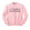 Pink, variant on Skyline Anchorage Sweatshirt Unisex Large White