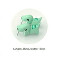 thumbnail image 5 of Pendientes de dinosaurio de varios animales, pendientes de tiburón hipopótamo, pendientes de joyería lindos para mujer, 5 of 5