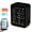 Black, variant on BIMZUC Tuya WiFi Portable Home Office Indoor Desktop Air Quality Detector 6-In-1 Monitor PM2.5 TVOC CO2 CH2O Temperature Humidity Intelligent Linkage Mobilephone APP Remotes White[cite: 1]