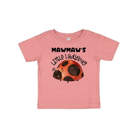 

Inktastic Mawmaw s Little Ladybug Gift Baby Boy or Baby Girl T-Shirt