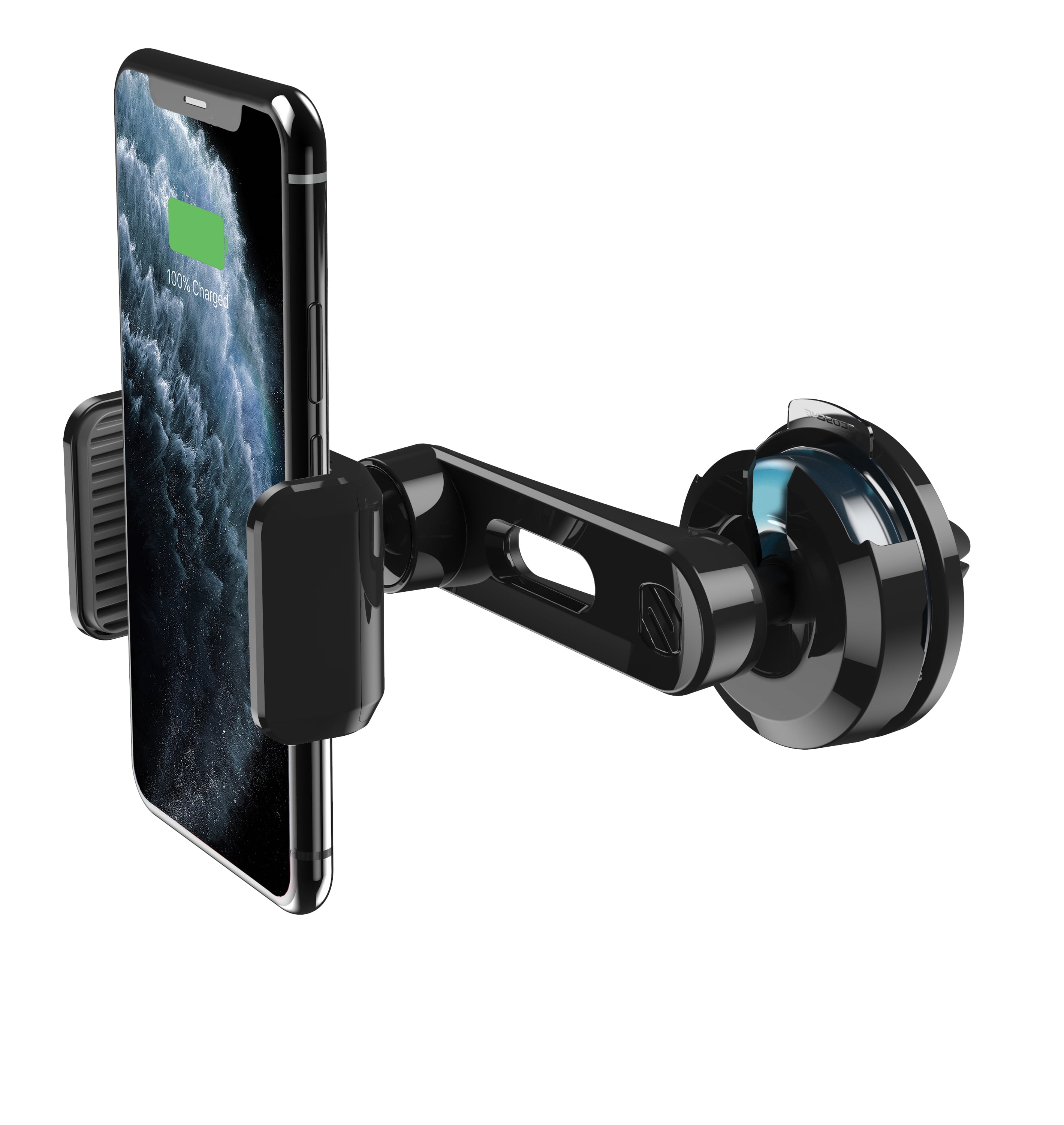 SCOSCHE MTHD2 MagicMount XL Universal Magnetic Phone/GPS/Tablet Suction Cup Mount for The Car Home or Office 