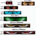 thumbnail image 2 of 2PCS Devil Eyes Light for Cars, Colorful Eye Lamp Soft Screen, Programmable Ultra Thin Flexible LED Screen, DIY Flex Car Dynamic LED Smart Colorful Eye Lamp Soft Screen ZHEYU, 2 of 8