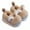 Khaki, variant on Fozruso Cute And Cozy Girls Slippers Warm Indoor Shoes With Thick Sole Cartoon Design Fuzzy For Kids,Plush Lined Slippers Sizes 6.5 Toddler(12-18 Months)